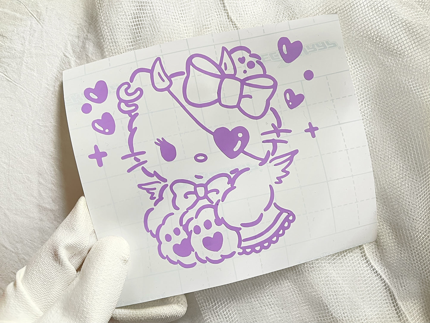 HK Vinyl Sticker