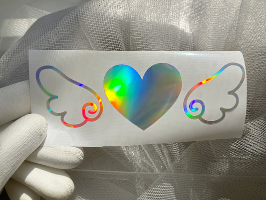 Kawaii Anime Wings Vinyl Sticker