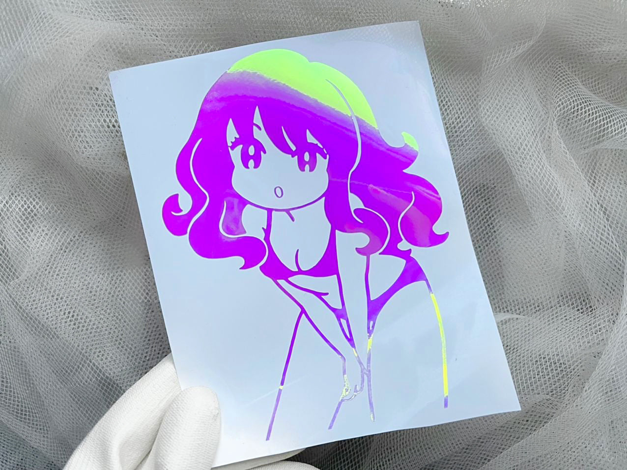 Anime Bikini Girl Decal