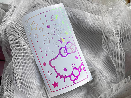 HK And Stars Vinyl Sticker Sheet