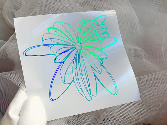 Ribbon Vinyl Sticker