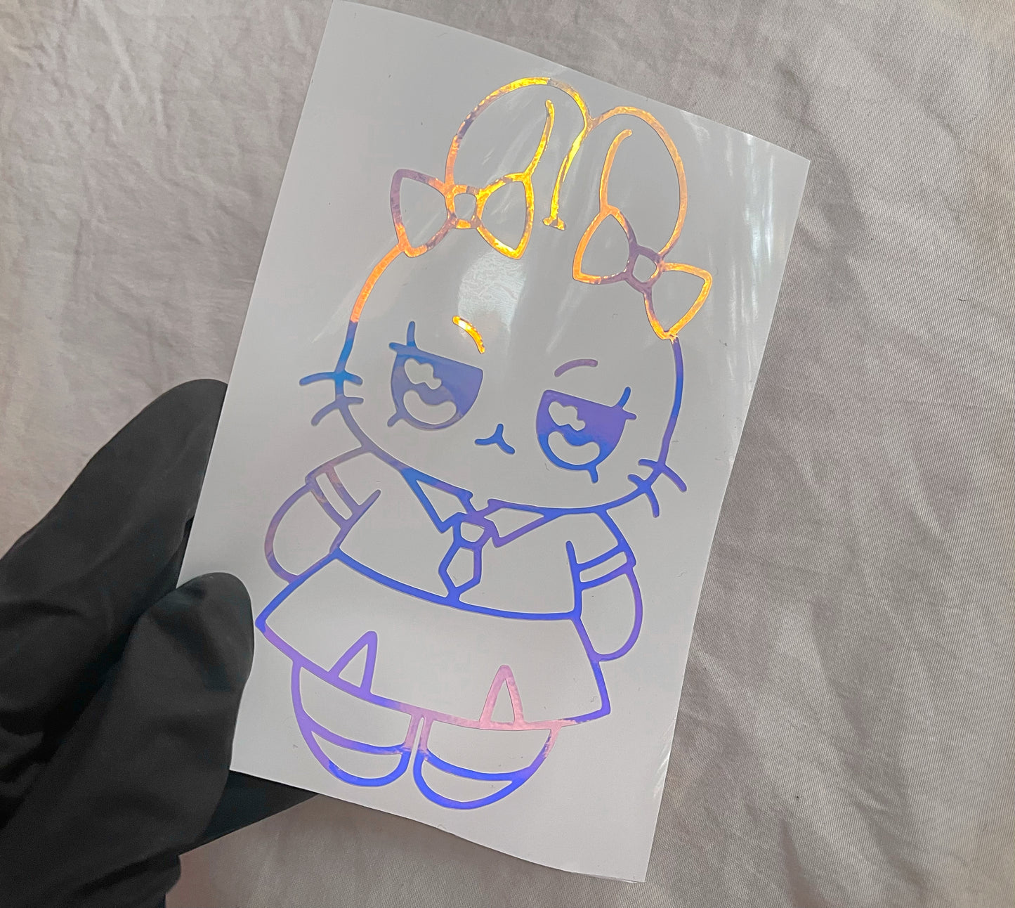 Bunny Vinyl Sticker