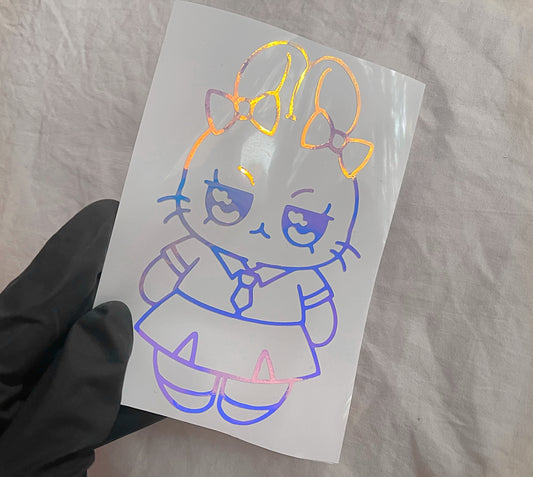 Bunny Vinyl Sticker