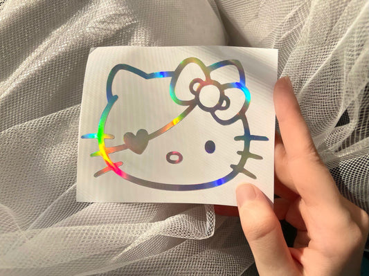 Kitty Patch Vinyl Sticker